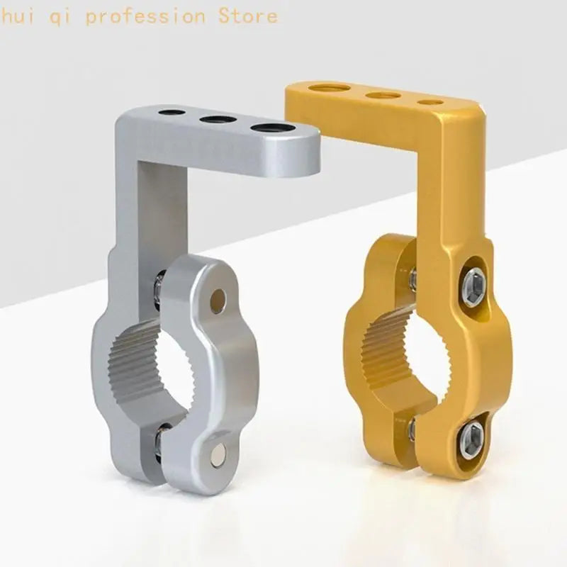 H8WE Multifunction Motorcycle Handlebar Extension Bracket rusts Resistant Designs Mounting for Improves Lighting & Navigation Quake