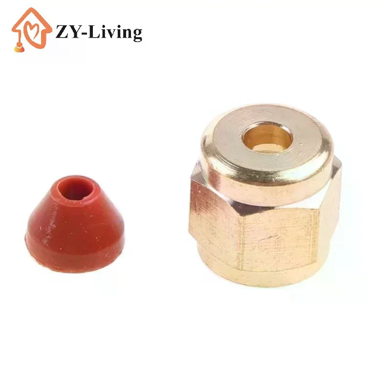 Fog Machine Pump Parts Copper Cap Nozzle Kit Leak-Proof Silicone Gasket Filter Nozzle For Live Performance Quake