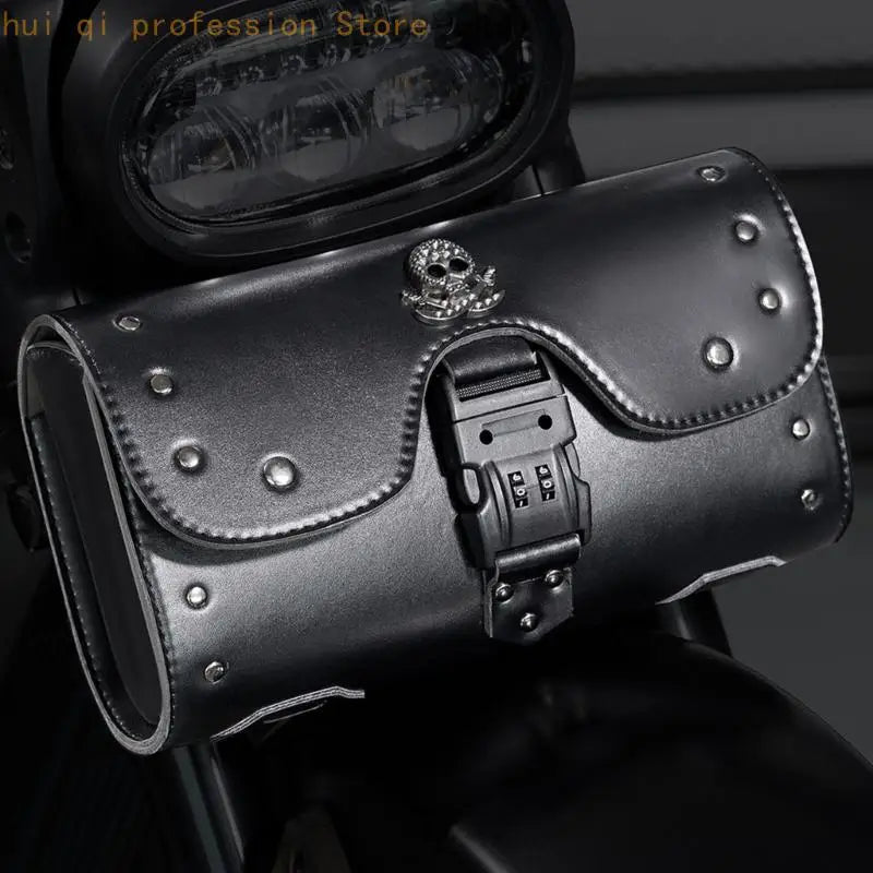 Motorcycle Side Bag Tear Resistant Multiple Pockets For Essential Easy Mounting H8WE Quake