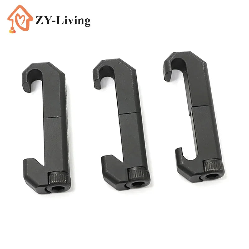 3pcs/Set Wire Guide System Cable Management Rail Cover Picatinny Rail Handguard Wire Guide Tail Fixed Quake