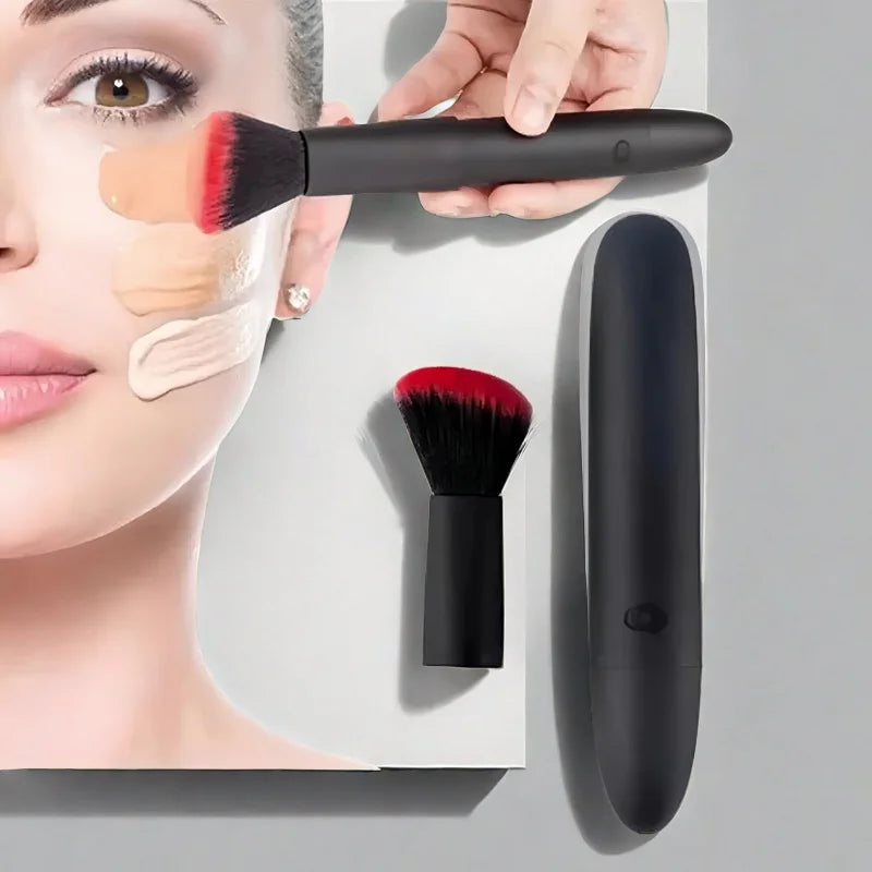 Electric Makeup Brush Quick Makeup Brush Blush Soft Fiber Hair Single Face Brush Rechargeable Multifunctional Brush Tools Quake