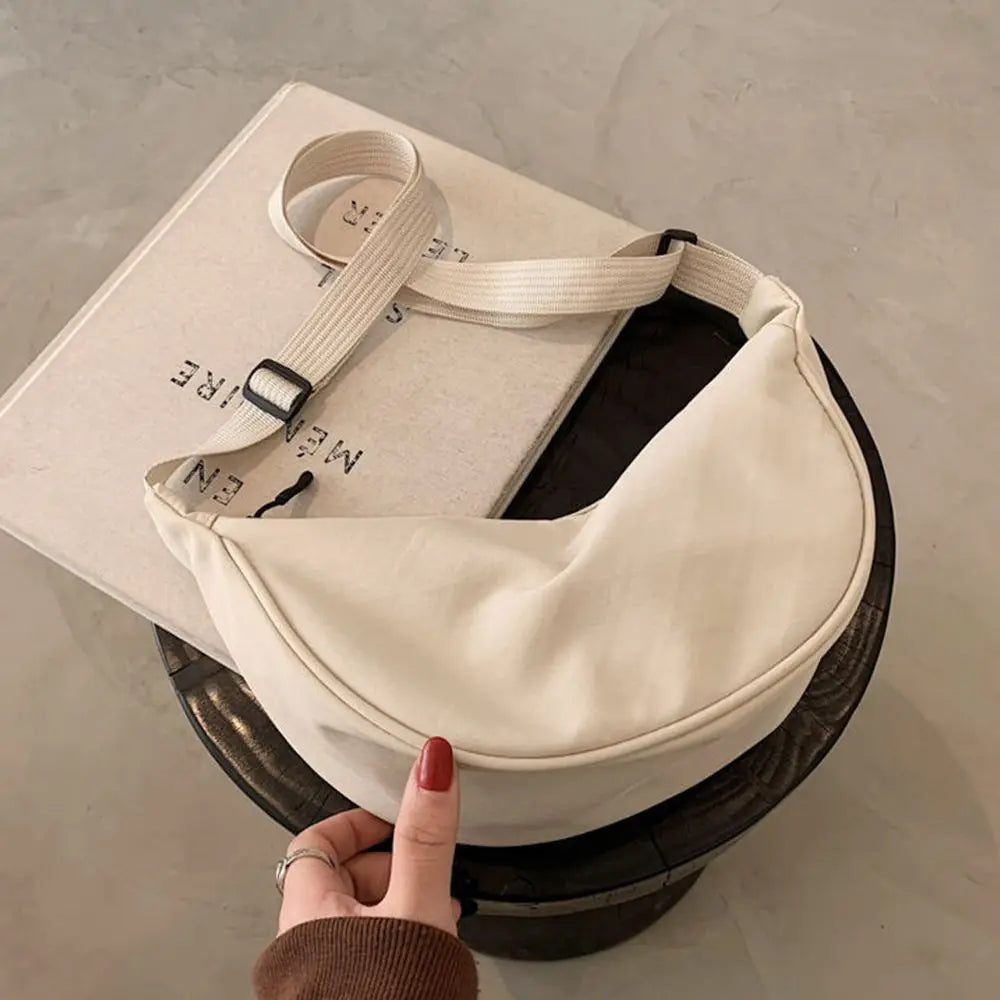 Fashion Casual Hobos Portable Underarm Bag Shoulder Bags Cross Body Bag Chest Bag Quake