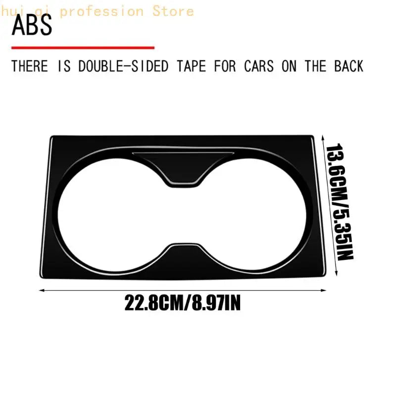 ABS Cup Area Trim Cover for Console Border Detail and Cabin Care H8WE Quake