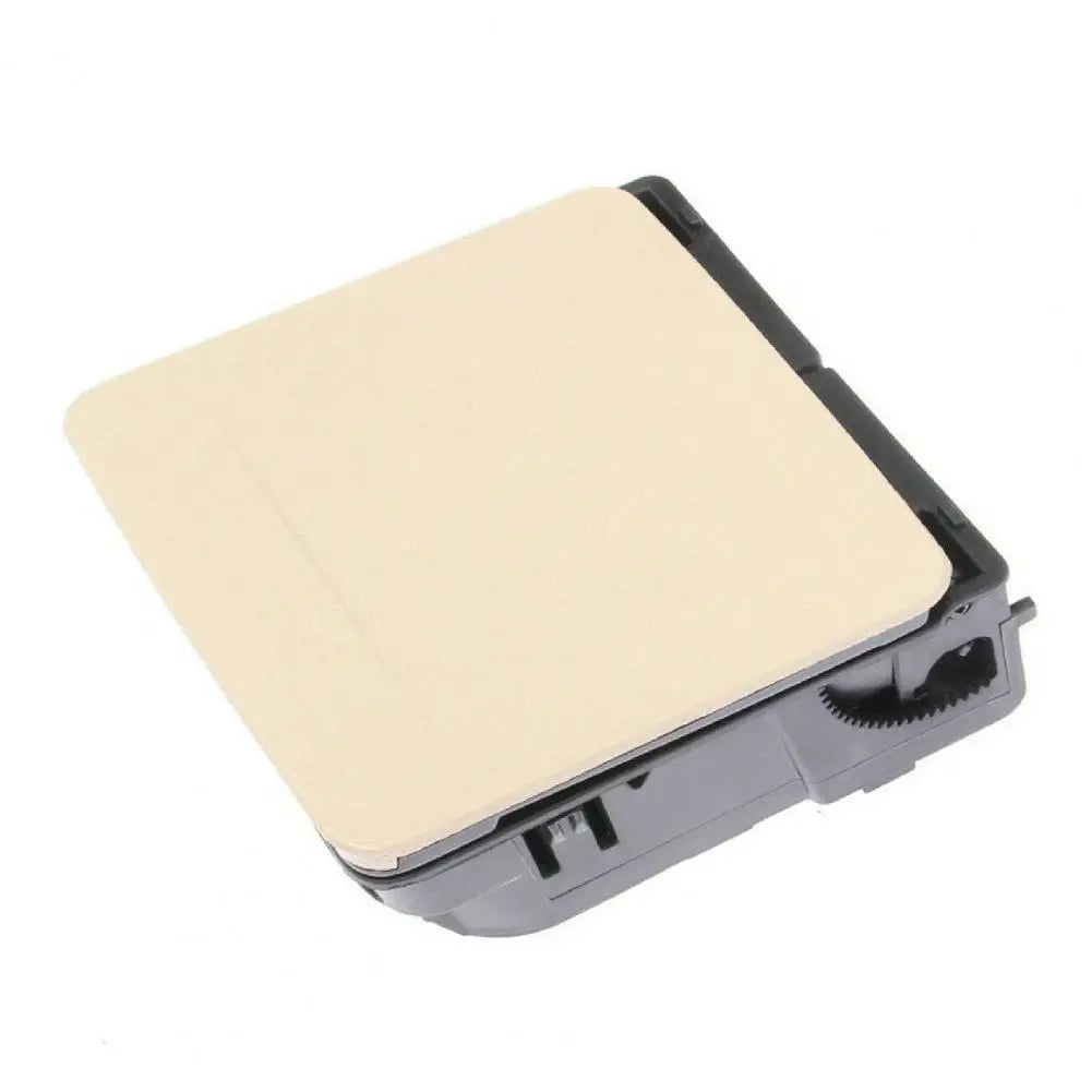New Auto Armrest Rear Cup Holder Durable ABS Cup Mount 1K0862532F for VW Golf-MK5 MK6 2006-2011 Quake Cream Coloured