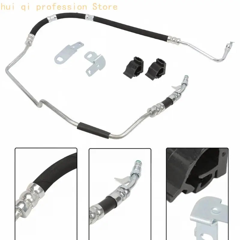Replacement Hydraulic Steering Fluid Hose Set, Metal Hard Line Rubber Assembly 50501762 50504346 for 159 Sportwagon 2005‑2011 Quake