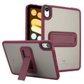 Multi-Angle Kickstand Protective Cover for iPad MINI 6/7 (2024) 8.3-inch & iPad MINI 4/5 (7.9-inch) Protection Case Quake Wine red iPad mini 4