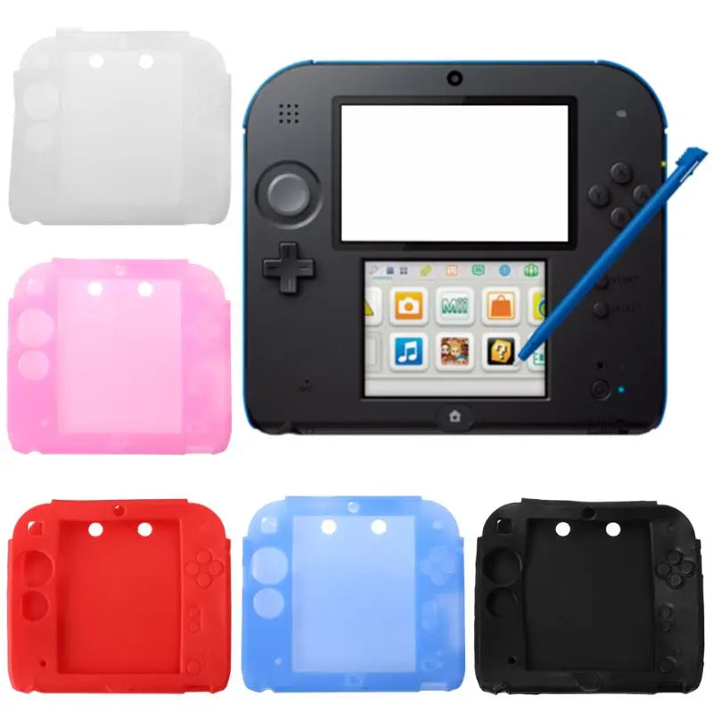 Soft Silicone Gel Protective for Case Protector Protective Cover Sleeve for 2DS K1KF Quake