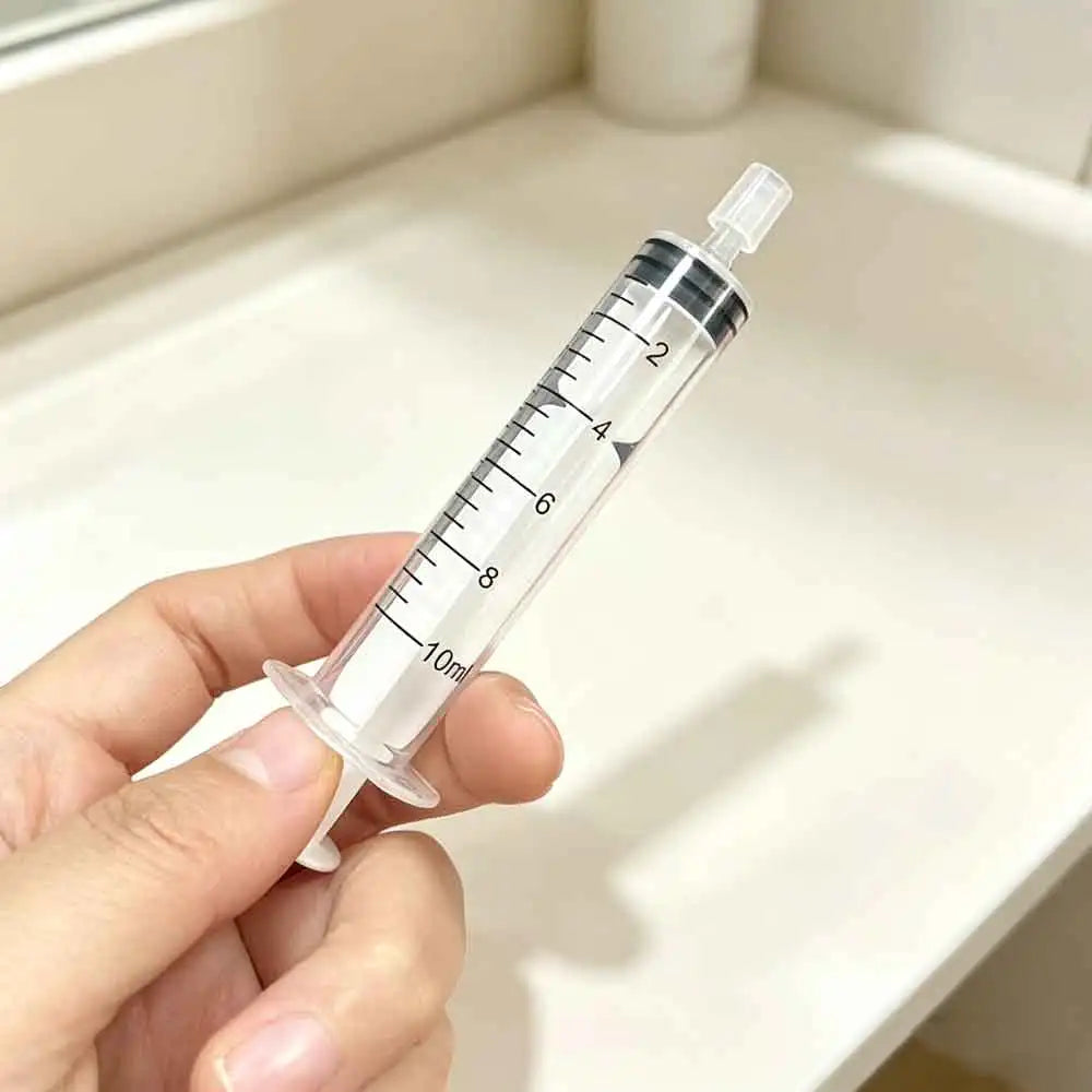 vvocci 20pcs cosmetic pump syringe tool plasticdistribution of refillable perfume syringe for quantitative 0.34oz bottles Quake