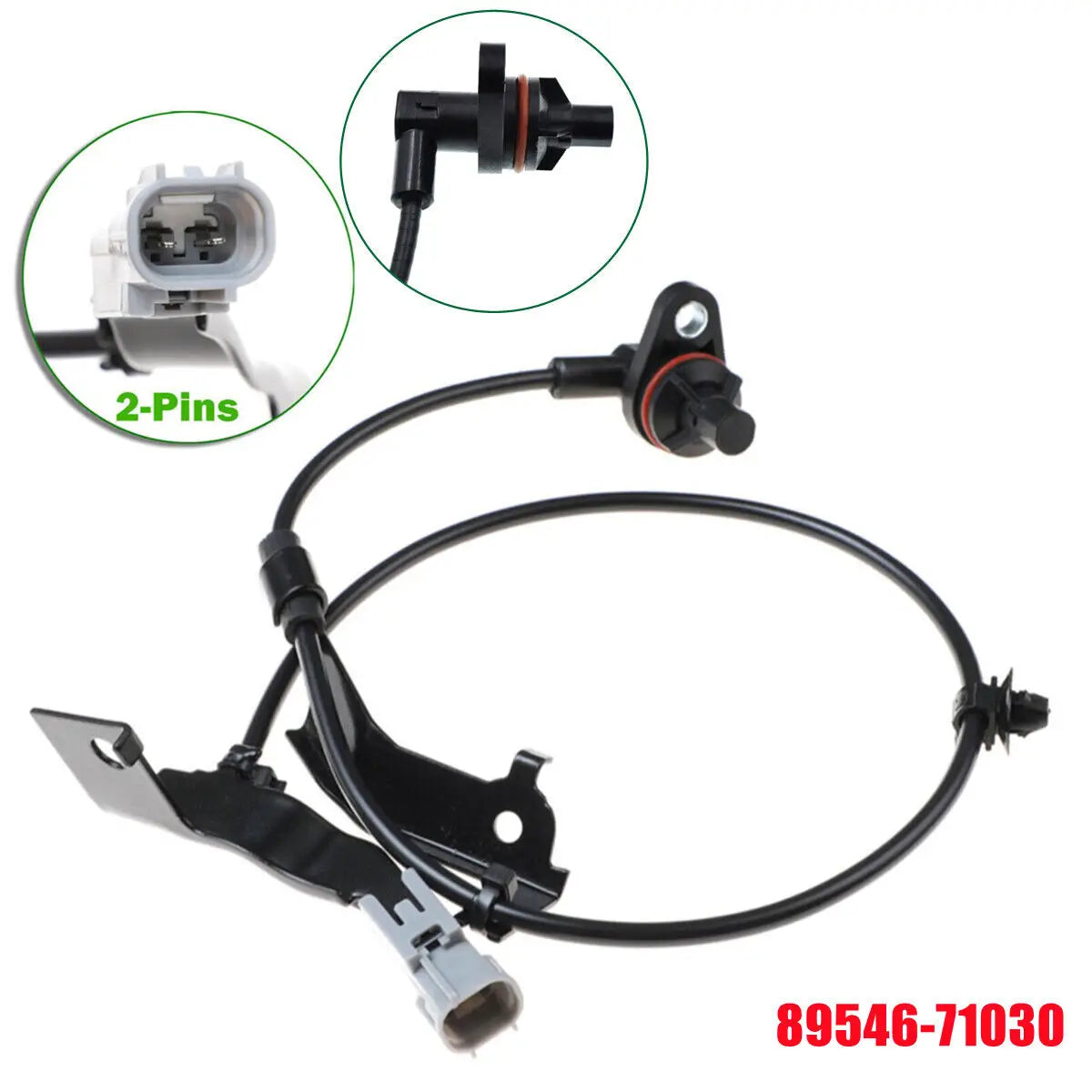 89546-71030 8954671030 Rear Left LH ABS Wheel Speed Sensor For Toyota Hilux Vigo KUN25 KUN26 Fortuner 2004-2015 Replacement Part Quake