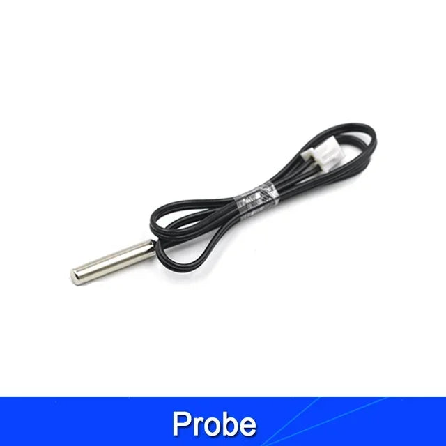 Javino W1209 DC 5V 12V heat cool temp thermostat temperature control switch temperature controller thermometer thermo controller Quake 10K NTC Cable 1M