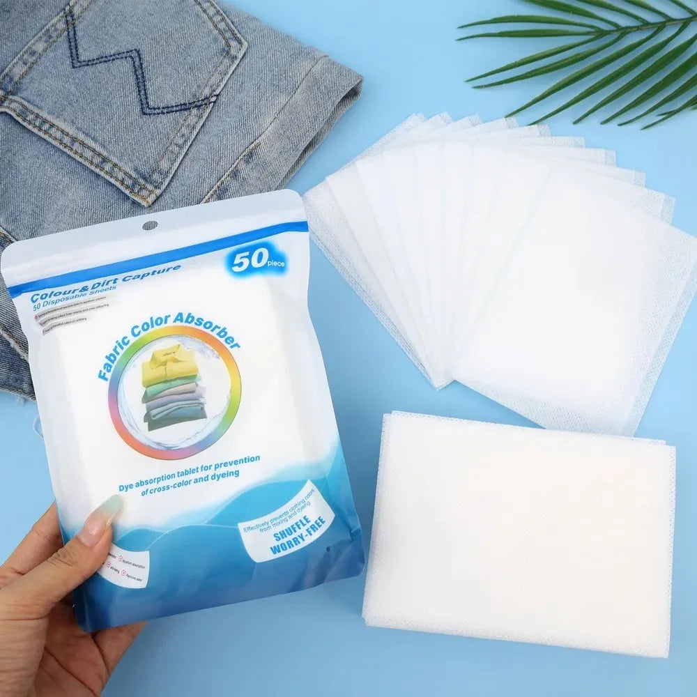 200/50PCS Color Absorption Sheet for Washing Machine Dyeing Proof Laundry Sheet Anti-Staining Laundry Tablet Color Catcher Cloth Quake