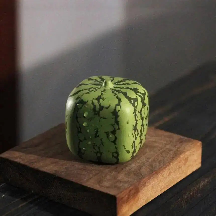 Souvenir Zisha Four Happiness Tea Pet Gift Box Watermelon Pumpkin Cantaloupe Cucumber Melon Brings Wealth Quake