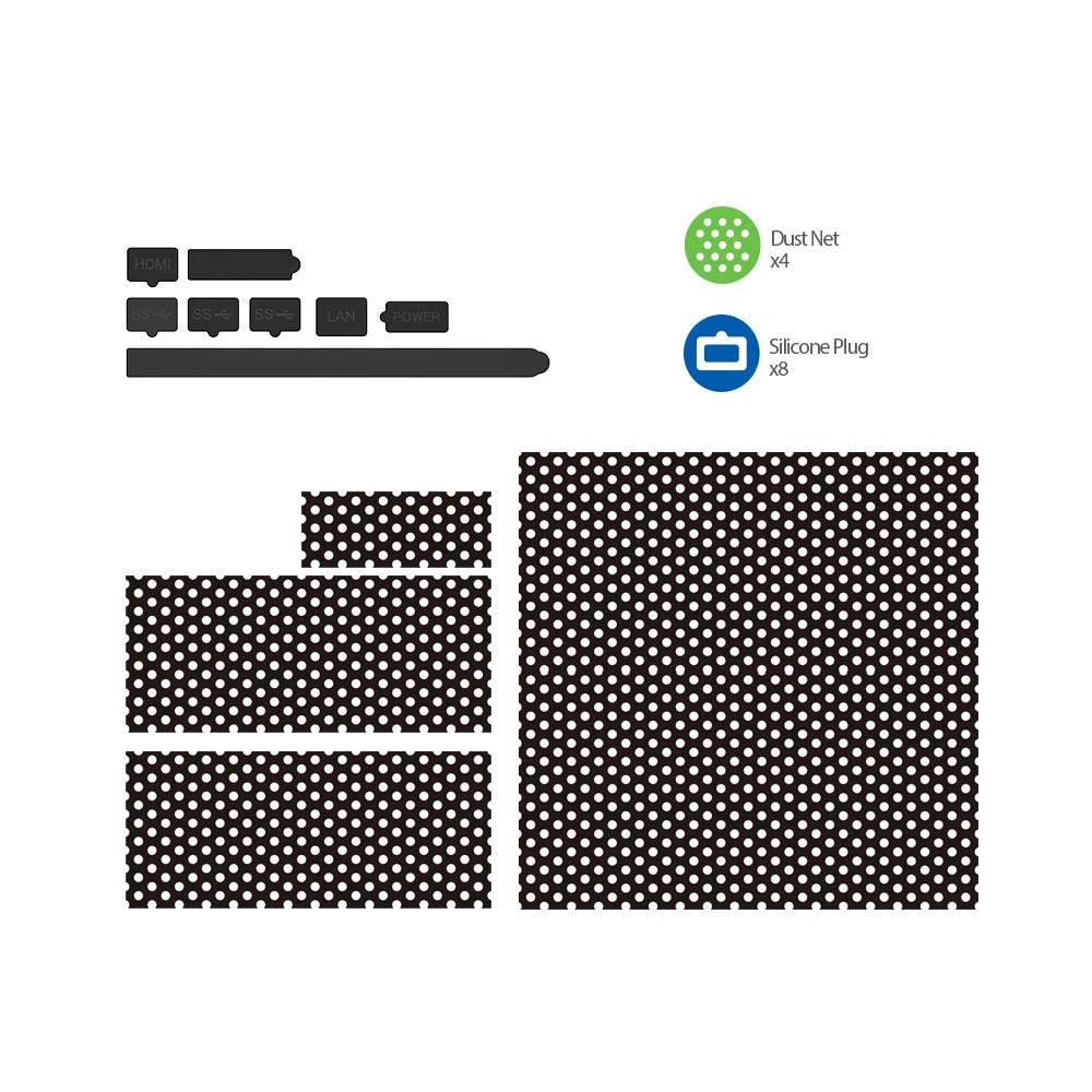 Filtro De Polvo Para Xbox Series X, Conector De Polvo Para Consola De Juegos XBOX, Conjunto De Enchufe De Polvo Simple Quake