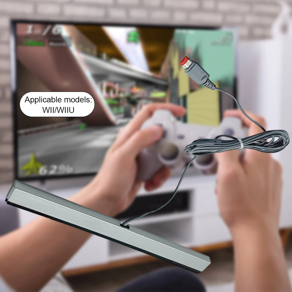 High-Quality Wired Motion Sensor Receiver for Nintendo WII WIIU with Reliable Sensor Detection for Gaming Accessories Quake
