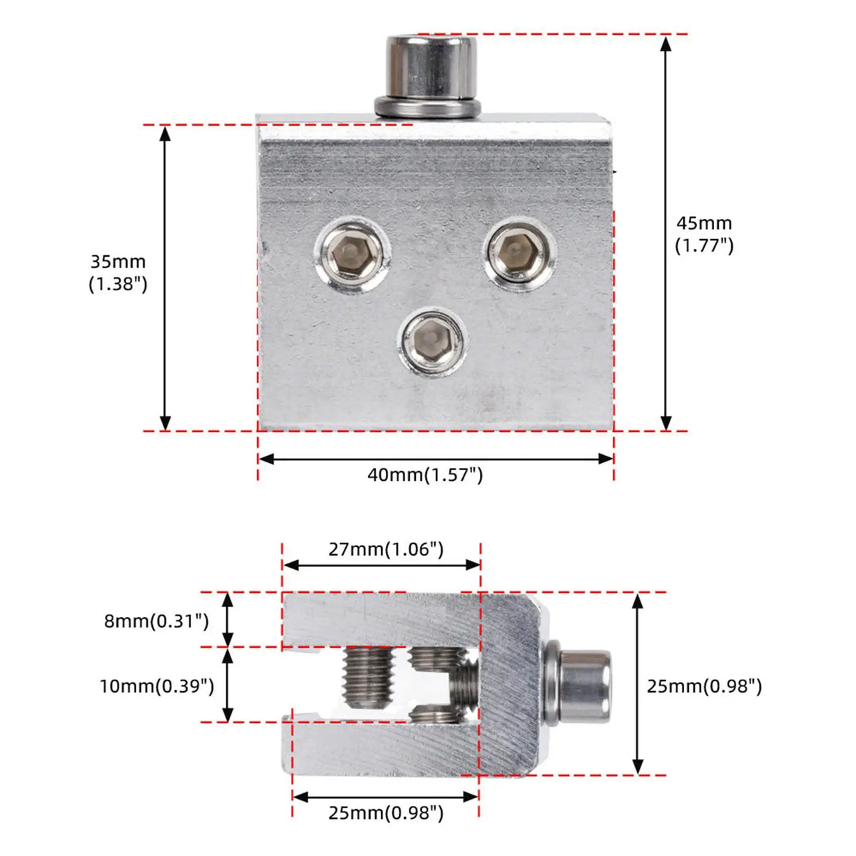 Easy to Install Standing Seam Roof Clamps Metal Roof Bracket Accessory for Solar Panel Mount and Cables Quake