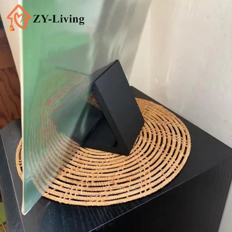 Desktop Vinyl Record Stand Record Player Holder Minimalist Display Rack Ideal For Office And Home Living Room Display Quake