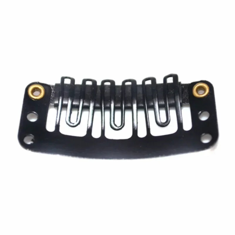 20 Pcs/set U Shape 3.2cm 2.8cm Wig Clips Snap for Women Hair Extensions/Weaving Medium Professional Salon Accessories Hair Clips Quake