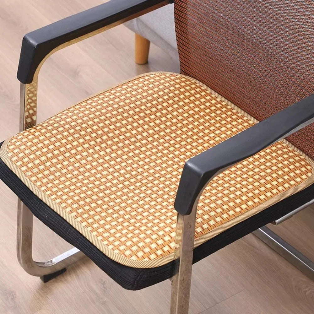 Gifts Breathable Summer Cooling Seat Cushion Thickening Car Seat Cushion Ice Silk Rattan Sofa Mats Non-slip Cool Mat Quake