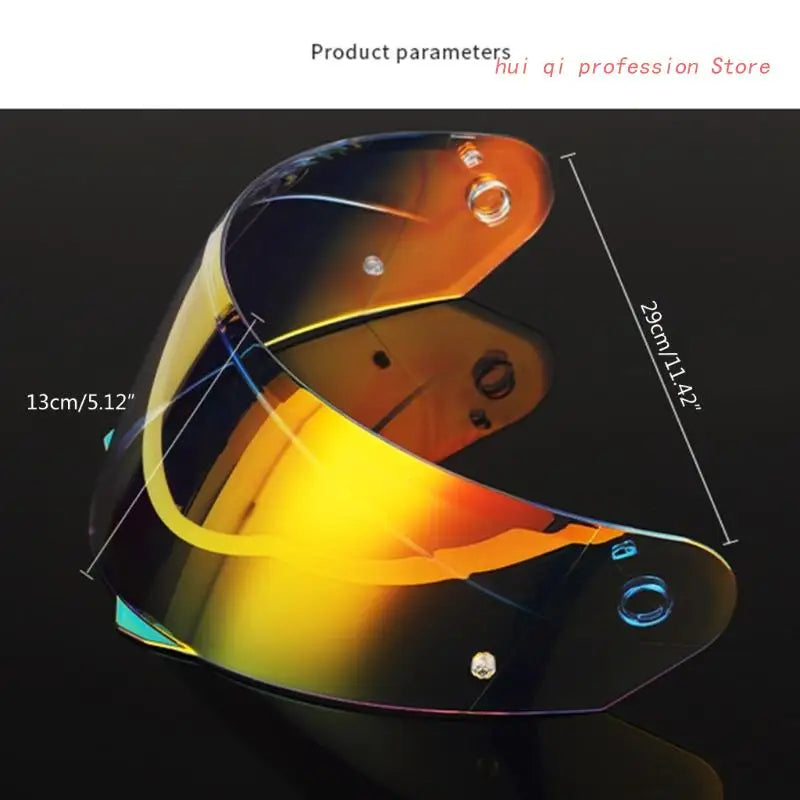 High-performance Motorcycles Helmet Visor Lens Windshield Replacement Motorbike Accessories Easy Fixing for HJC C70 P11 Quake
