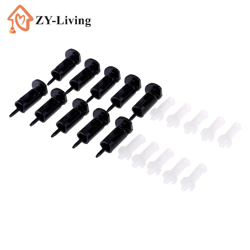 10Pcs/lot 775 Cpu Heatsink Mount Pin Plastic Push Screw Cooler Cooling Fan Fastener For Intel Socket Quake