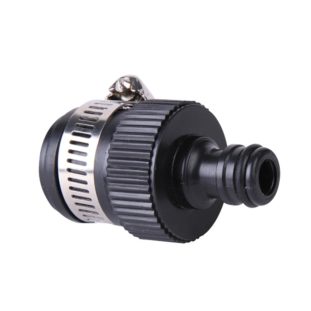 Tap Connector Adapter Garden Kitchen Water Hose Pipe Joiner Fitting Universal Quake