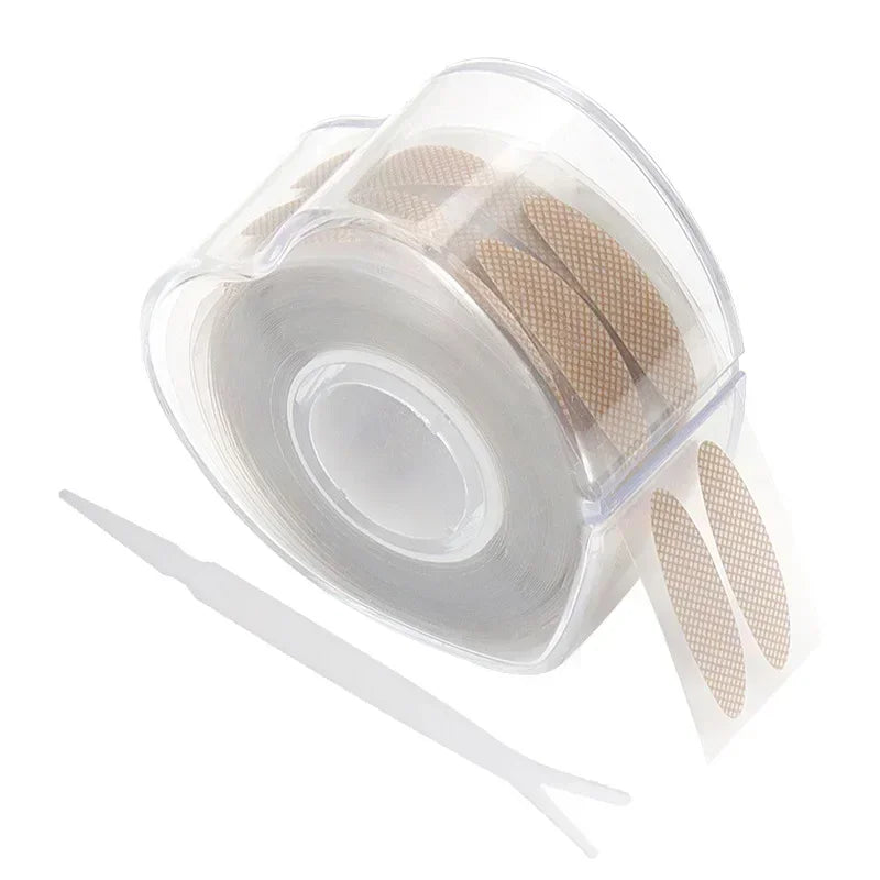 Women Natural Invisible Double Eyelid Stickers Fold Eyelid Stripes Eyelid Tapes Eye Lift Clear Beige Color Big Eyes Beauty Tools Quake L reticular