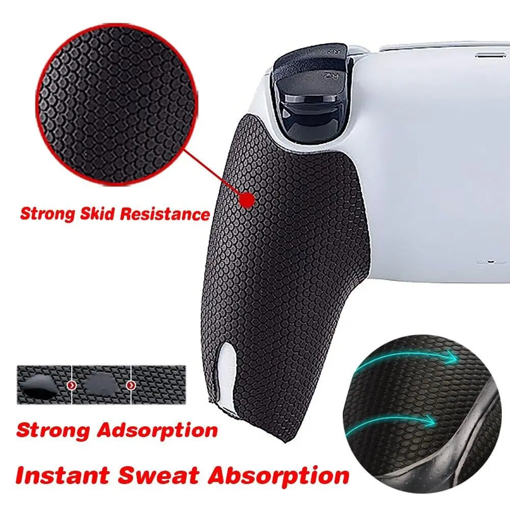 PlayVital Anti-Slip Silicone Controller Grip Tape for PS5 Controller Quake