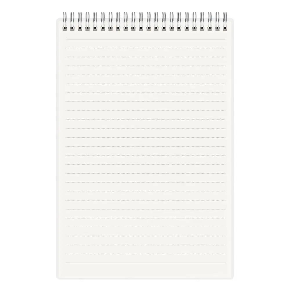 Multifunctional A5/B5/A4 Coil Notebook 80Sheets Grids/Blank/Horizontal Line Spiral Notebook Flip Up Diary Book Students Gift Quake