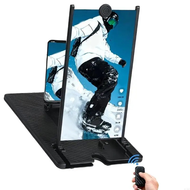 12Inch 720P Against Midnightblue Light Phone Increaser Includes Tip Device for Comfortable Viewing K1KF Quake