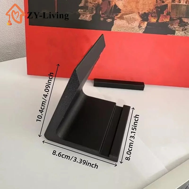 Desktop Vinyl Record Stand Record Player Holder Minimalist Display Rack Ideal For Office And Home Living Room Display Quake