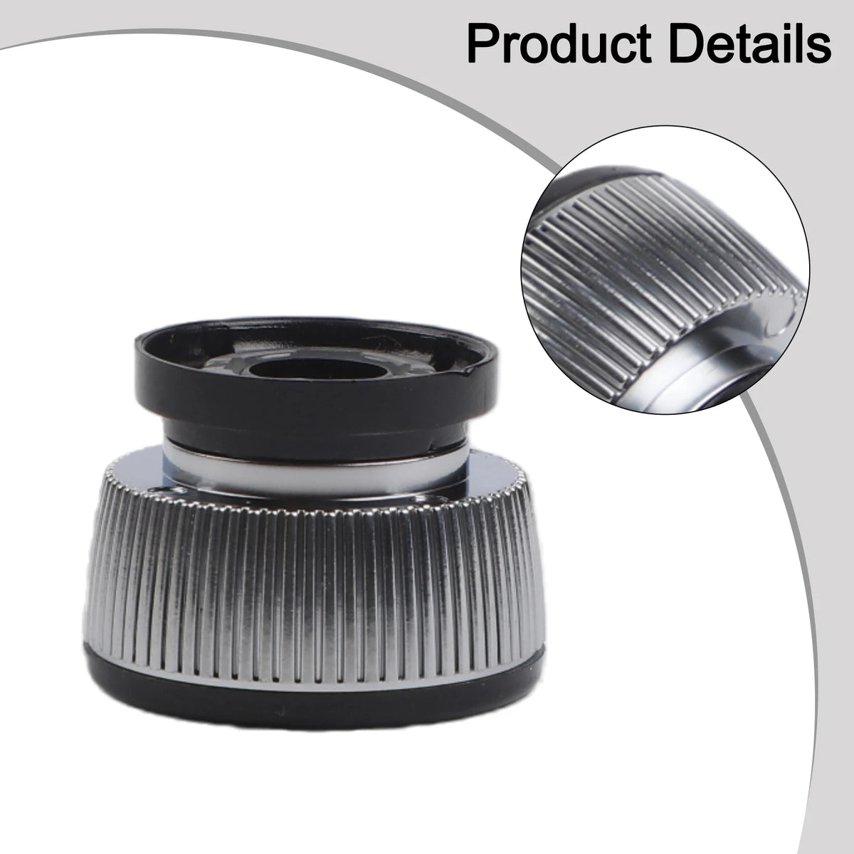 1pcs Black Abs OEM Number 4N0919070 Multimedia Switch Volume Knob For A8 2018-2022 For A6 For C8 2019-2022 Interior Mouldings Quake