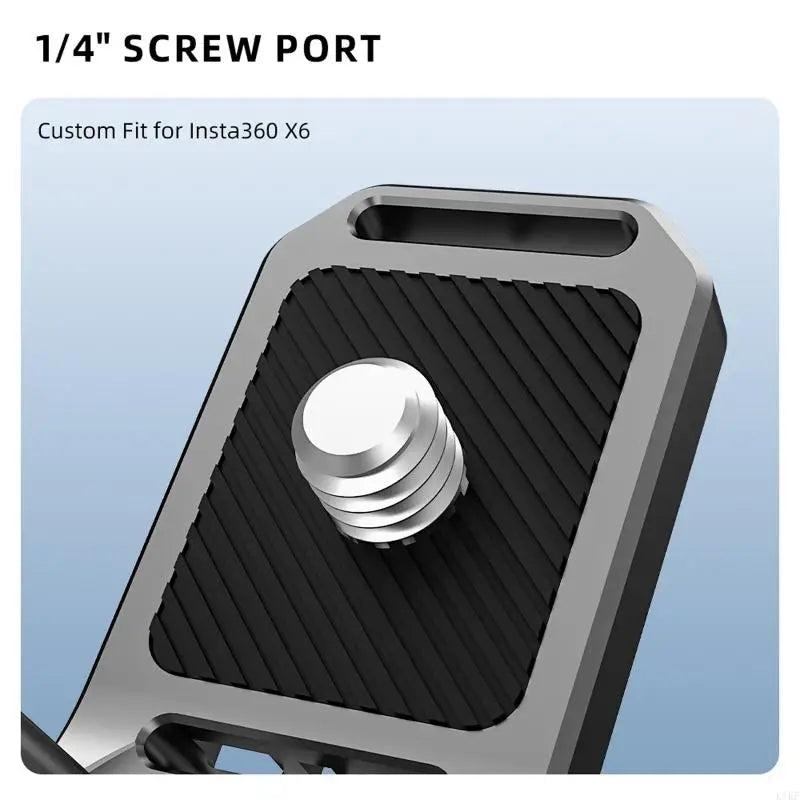 Camera Frame Holder with Quick Release Plate for X6, Portrait Landscape Support and Threaded Base for Steady Daily K1KF Quake