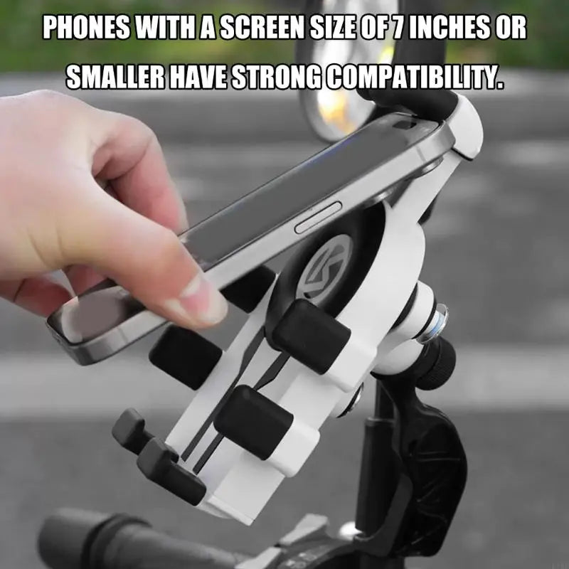 Motorcycle Holder with Waterproof Sunshade Navigation Mobiles Mount K1KF Quake