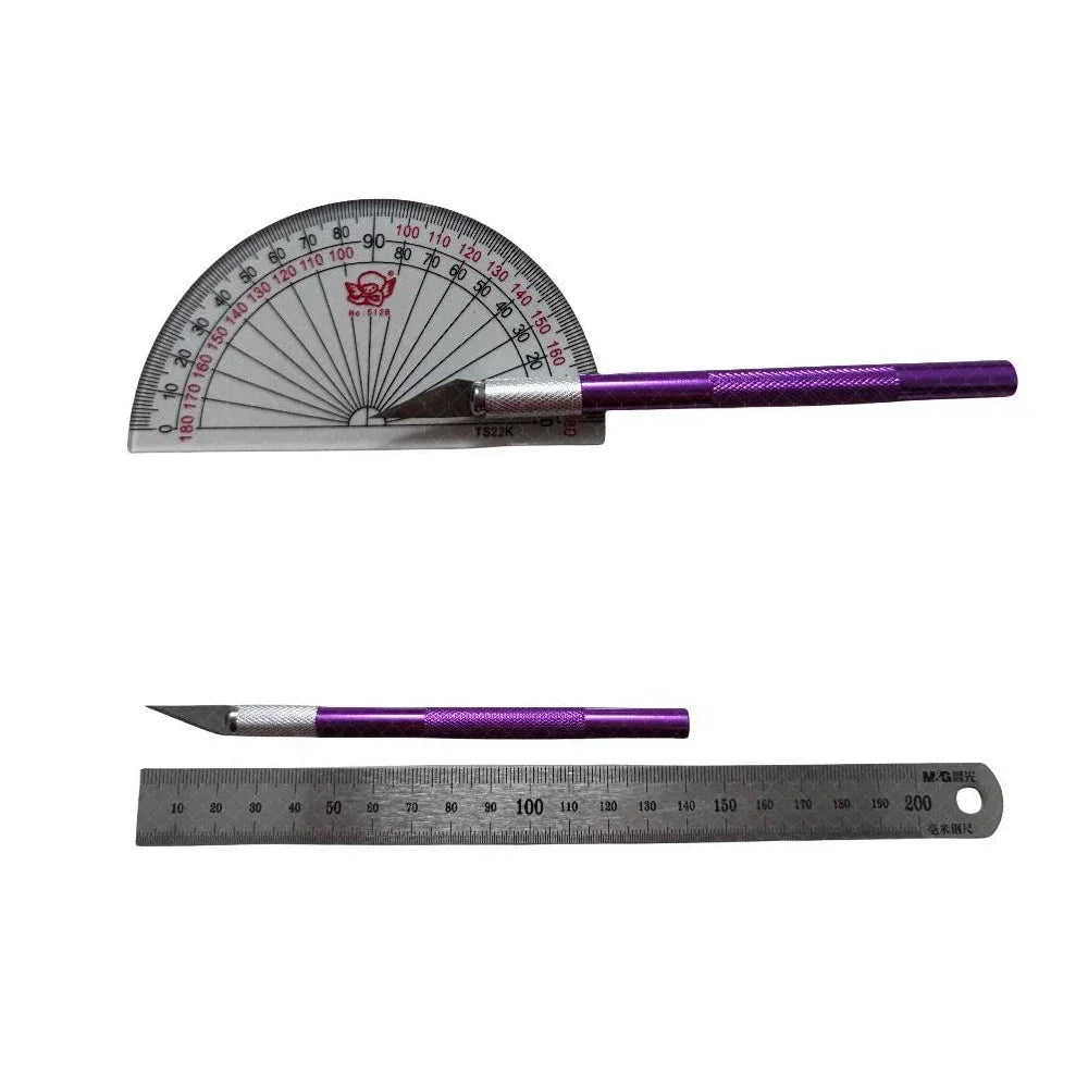 Repair Hand Tools Non-Slip Engraving Metal Knife Kit + 40/10pcs #11 Blades Cutter Craft Knives for Mobile Phone PCB Quake