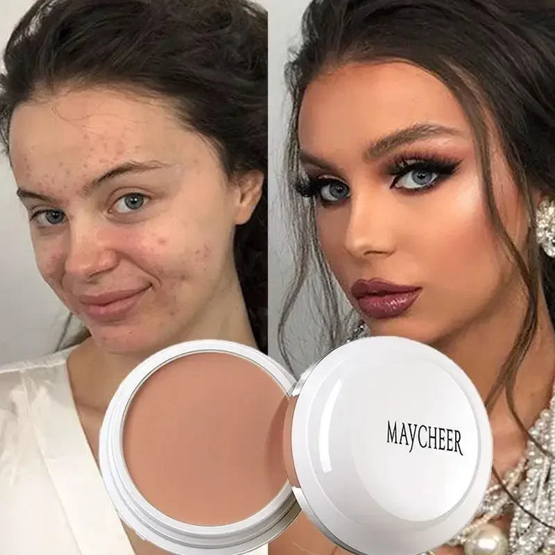 Deep Complexion Moisturizing Face Makeup - Spot Correction Cosmetic to Cover Acne Marks And Dark Circles Quake