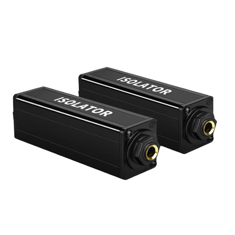 6.5mm Auditory Isolator Eliminates Hum Noise for Clear Sound Transmission in Various Auditory Devices Noise Reducer K1KF Quake