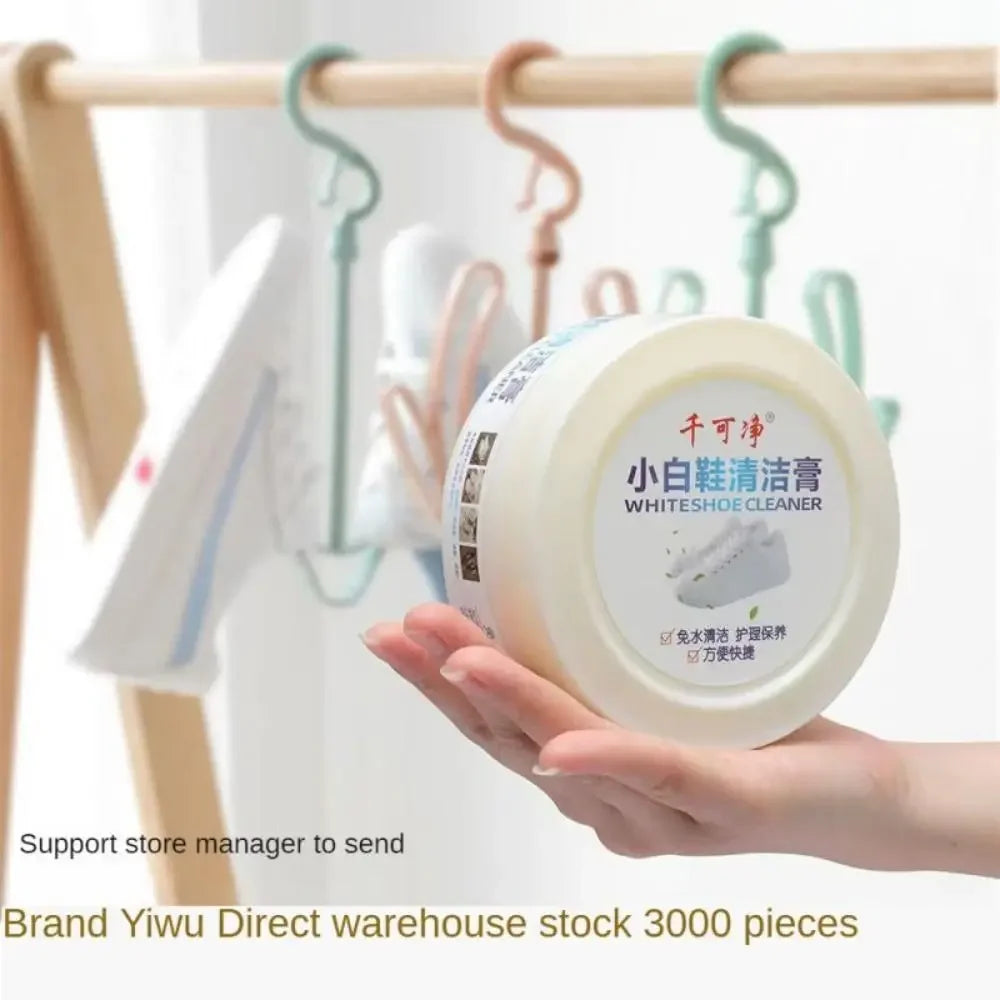 White Shoes Cleaning Cream Stains Remover Shoes Whitening All-Purpose Cleansing Cream For Cleaning Take Care Shoes Sneakers Quake