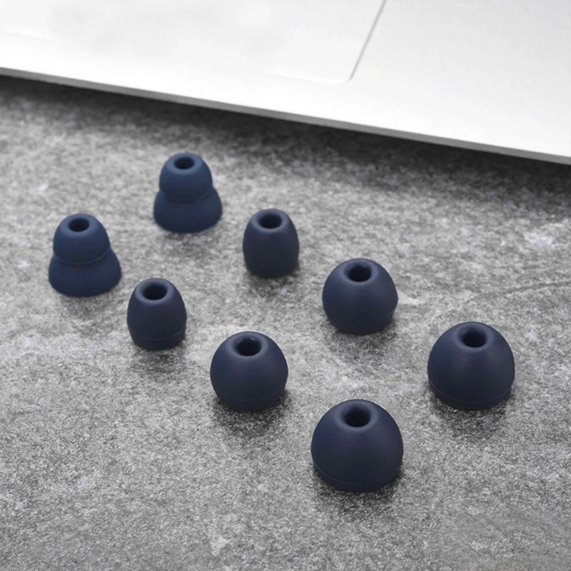 8Pcs Silicone In-Ear Bluetooth-compatible Earphone Case For Beats / X Covers Ear Caps Pads Bud Earbuds Eartips K1KF Quake