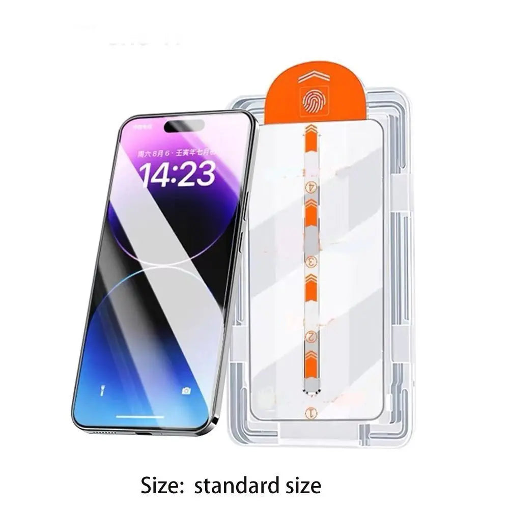 9H Hardness Tempered Film Dust-free High Definition Glass Films Scratch Resistant Phone Protector for iPhone 17/Air/Pro/Pro MAX Quake