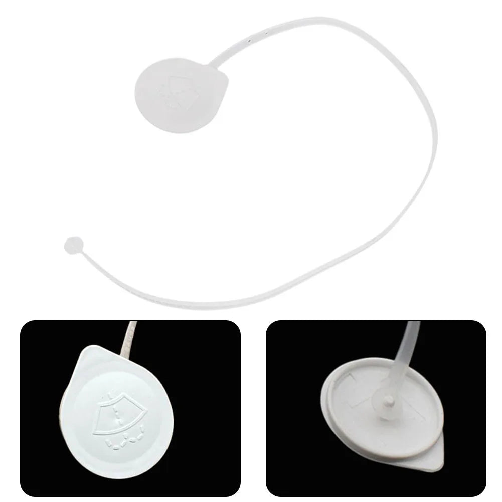 New Windshield Washer Tank Cap White Wiper Wiper Water Bottle Cover Glass Water Tank Cover Plastic Spray Bottle Quake A