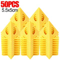 60/10PCS Mini Cone Paint Pyramid Stands Triangle Support Frame Woodworking Tripod Spray Painting Brackets Block Auxiliary Tools Quake 50PCS