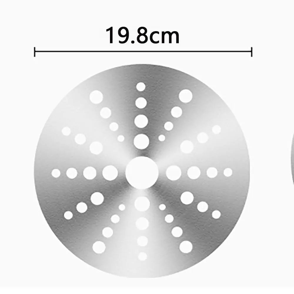 Stainless Steel Induction Cooker Heat Diffuser Saucepan Cooking Hob Heat Conduction Plate Converter Tool Cookware Parts Quake 19.8CM