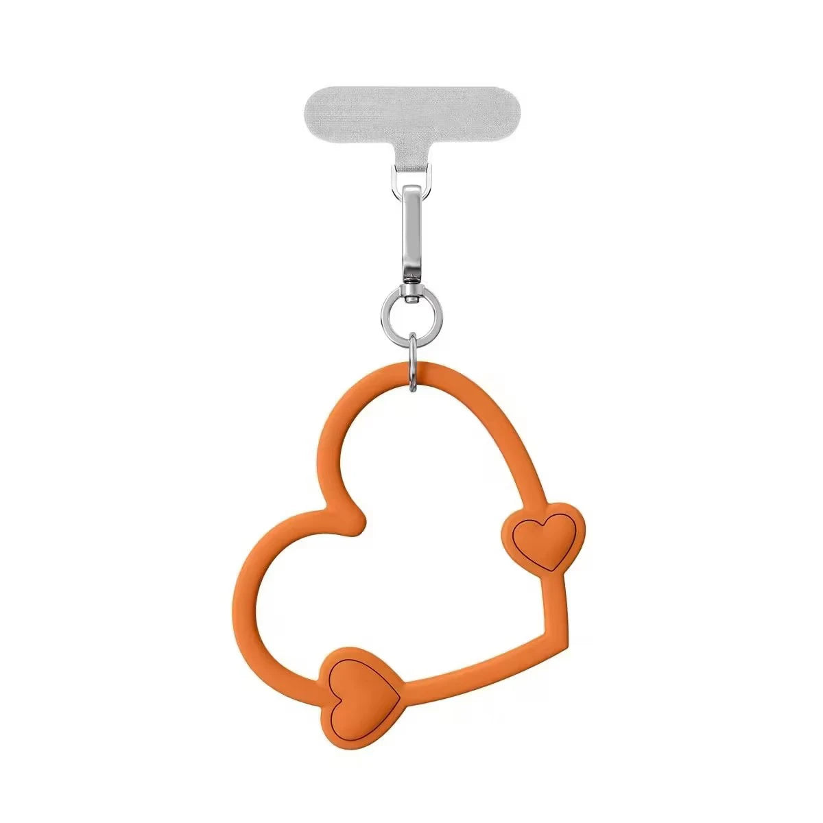 Heart Cherry Apple Silicone Knot Short Phone Charm Accessories for Galaxy for IPhone 12 13 14 15 16 17 18 Pro Max Case Quake phone charm 7