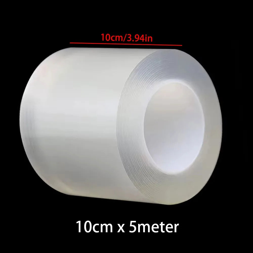 1Roll Bike Frame Protector Transparent Protective Film Riding Decoration 2/3/5/7/10cm Width Bicycle Protection Stickers Quake 10cm-5meter