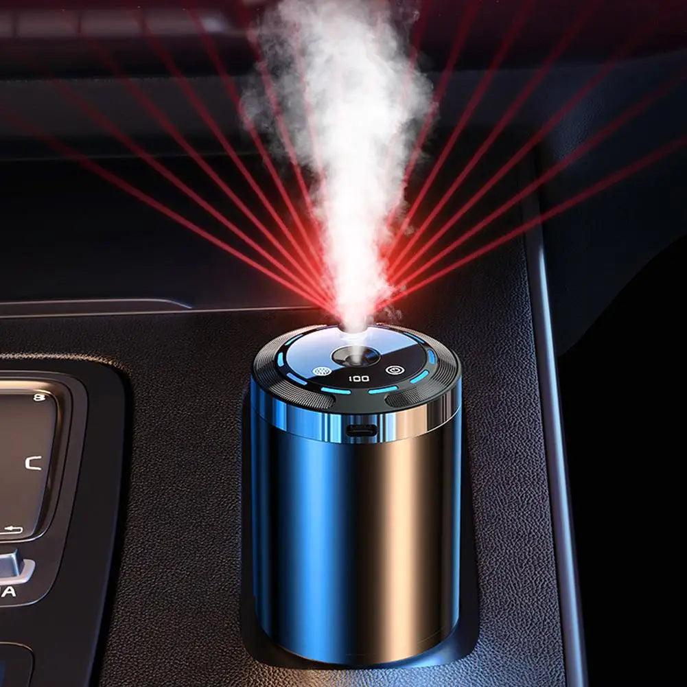 Car Electric Air Diffuser Aroma Car Air Vent Humidifier Mist Aromatherapy Removing Odor Eliminator Auto Tools Quake