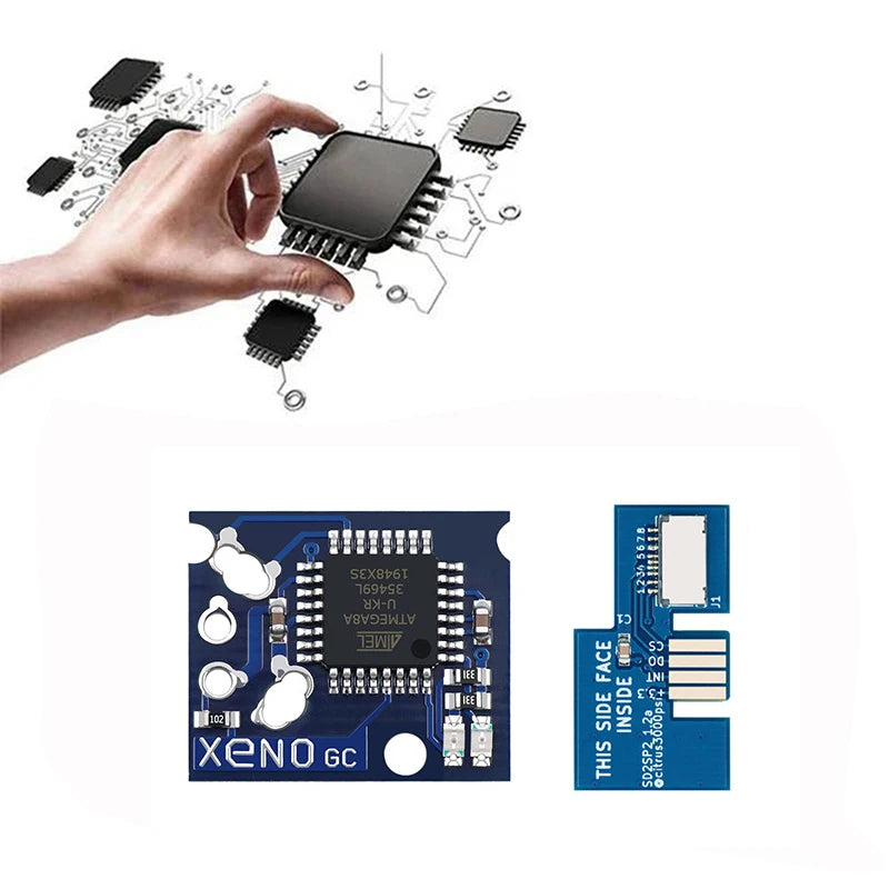 Modchip De Lectura Directa XENO+ Adaptador SD2SP2 Para NGC Nintendo Gamecube Quake