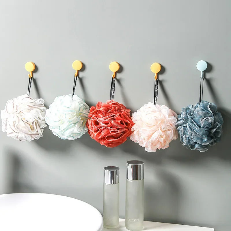 Soft Mesh Bath Sponge Balls Comfortable Large Flower Bubble Shower Rub Bath Ball Body Cleaner Exfoliating Scrubbers Bath Ball Quake