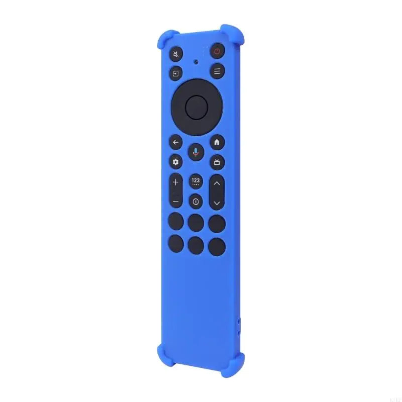 Flexible Silicone Protective Cover for RC923A/RC813A Remote Control AntiDrop Dustproof K1KF Quake blue CN