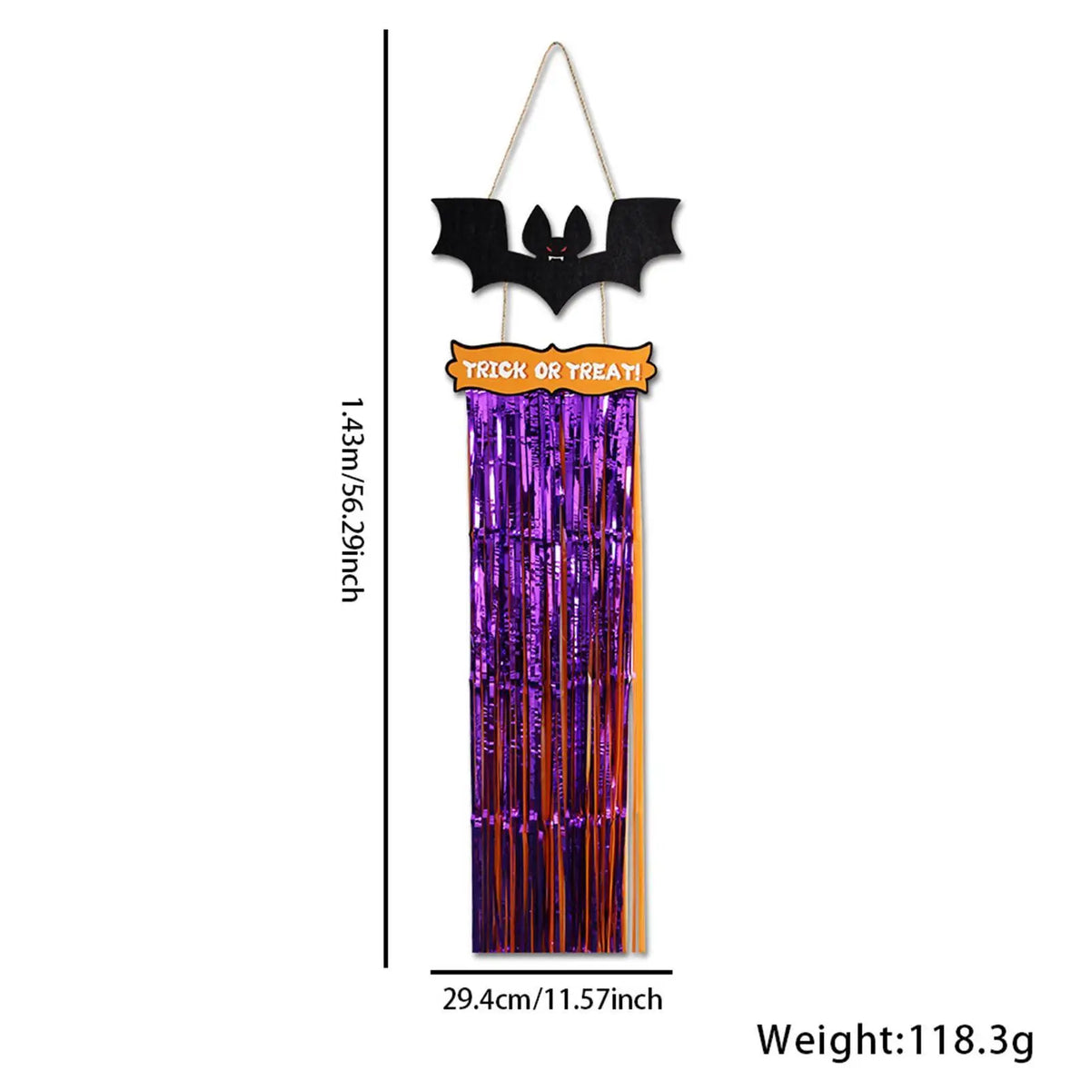 Halloween Hanging Sign Versatile with Lanyard for Relatives Wall Plaque Wood Ornament for Indoor Living Room Window Outdoor Wall Quake