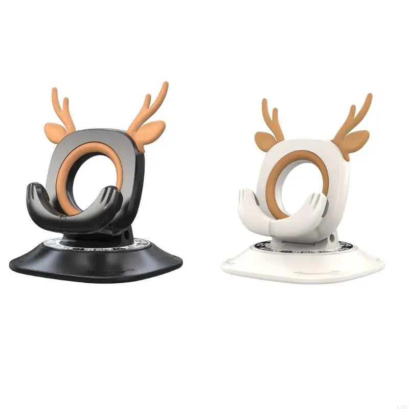 Universal Car Phone Holder Stand With 360 Degree Rotating And Anti Slip Silicone Base For Smartphones 4.7 To 7.2 Inches K1KF Quake